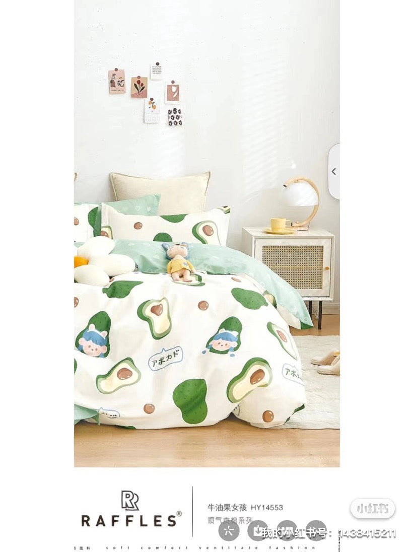 Green Avocado BEDDING SET
